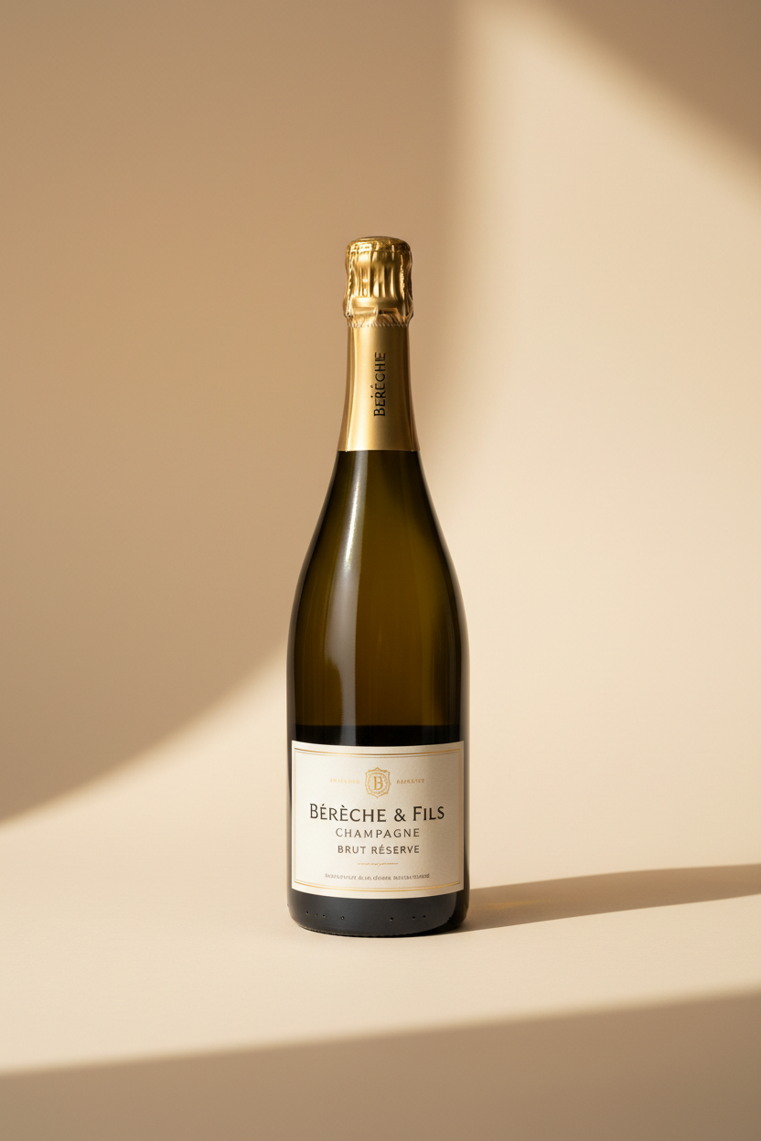 Champagne Brut Réserve flaske